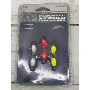 Wright & McGill Football Strike Indicators Size Small Real Gear For Fisherman